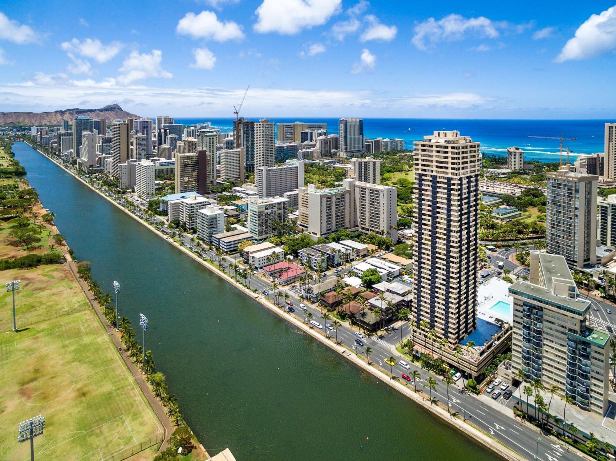 Appartement Hawaiian Monarch Penthouse 401 By Hawaii Ocean Club à Honolulu Extérieur photo